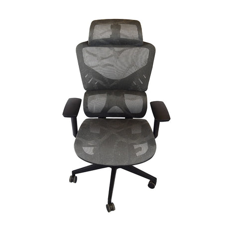 Silla Escritorio Ergonomic Series Nylon Gray Home Logics