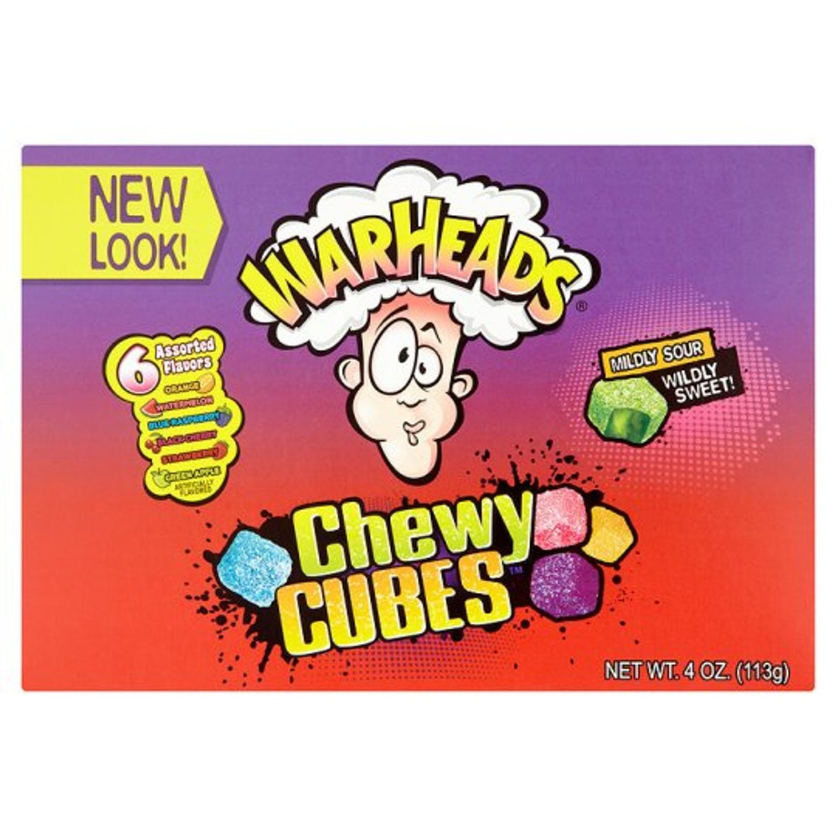 Masticables Chewy Cubes Warheads 113 g