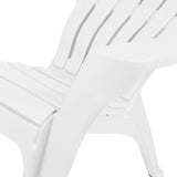 Silla Adirondack Plástica White Home Logics 1 un