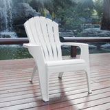 Silla Adirondack Plástica White Home Logics 1 un