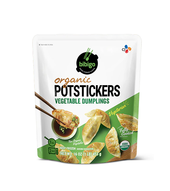 Dumplings de Verduras Potstickers Congelados Bibigo 453 g