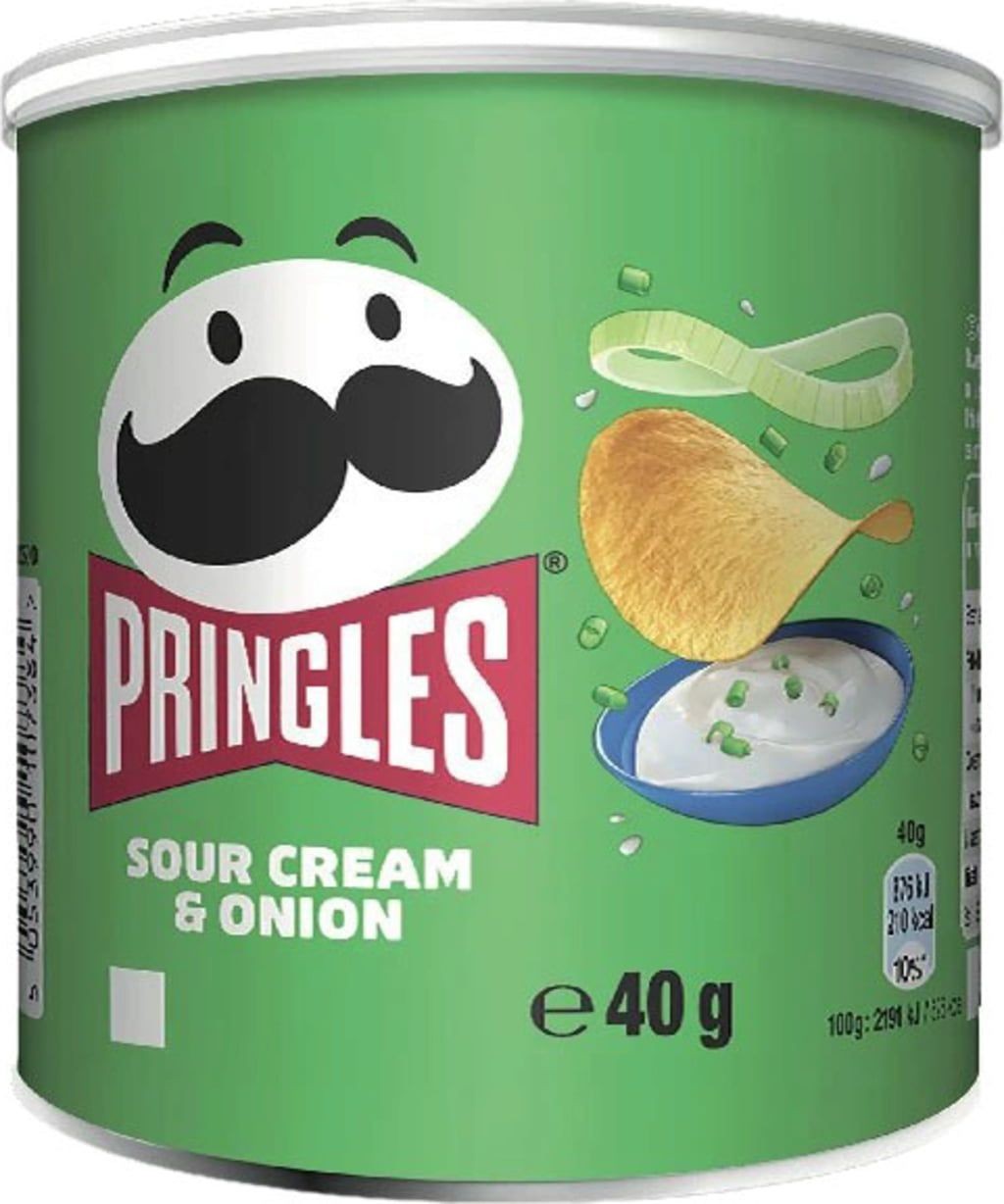 Papas Fritas Cebolla y Crema Acida Pringles 40 g