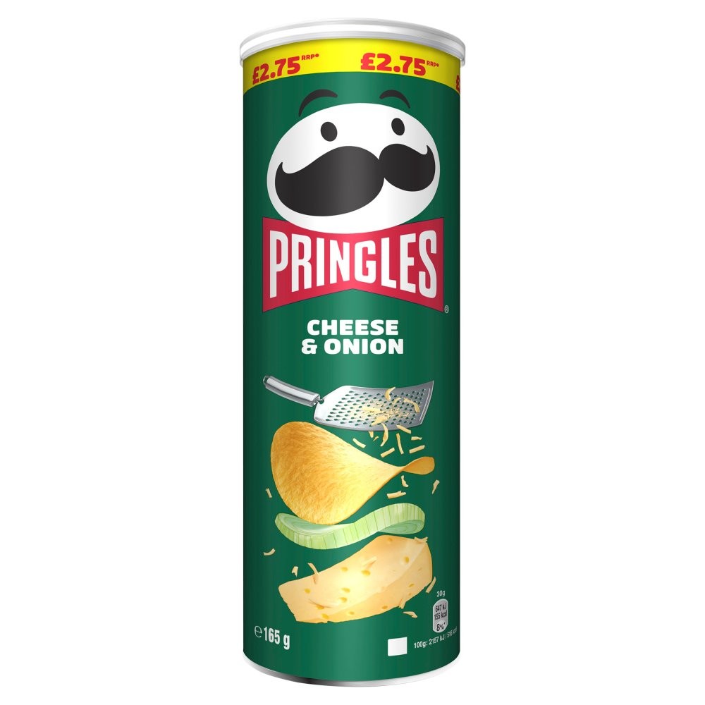 Papas Fritas Queso Cebolla Pringles 165 g