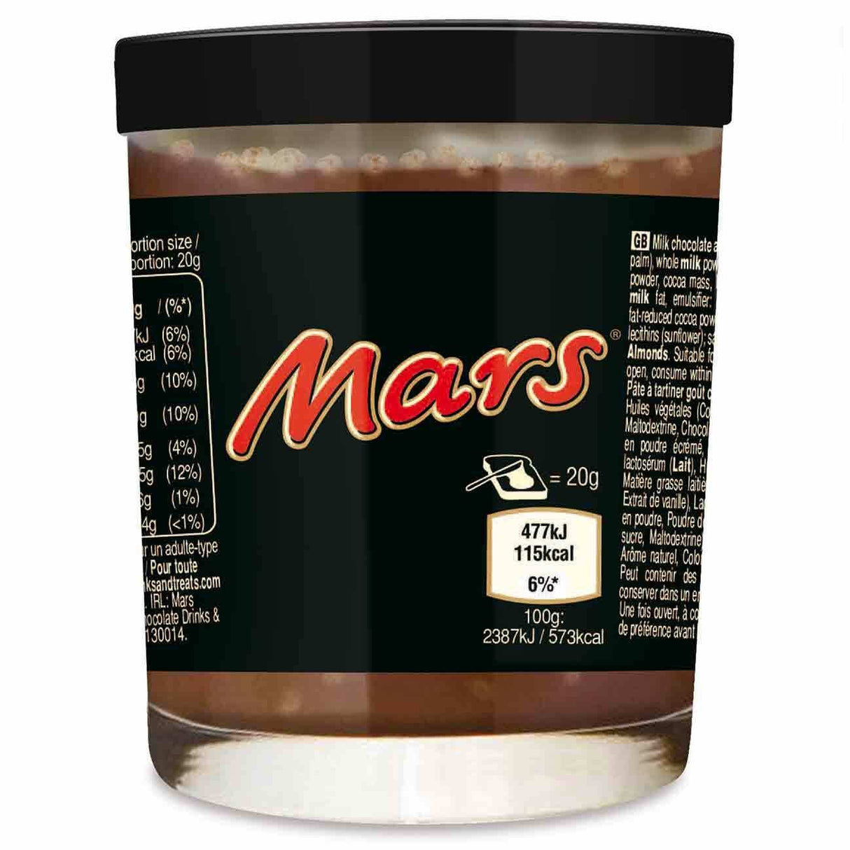 Crema Chocolate Untable Mars 200 g