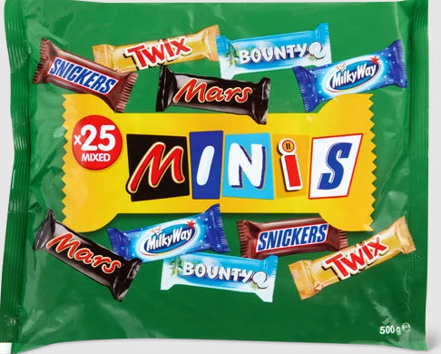 Chocolates Mixed Minis Mars 500 g