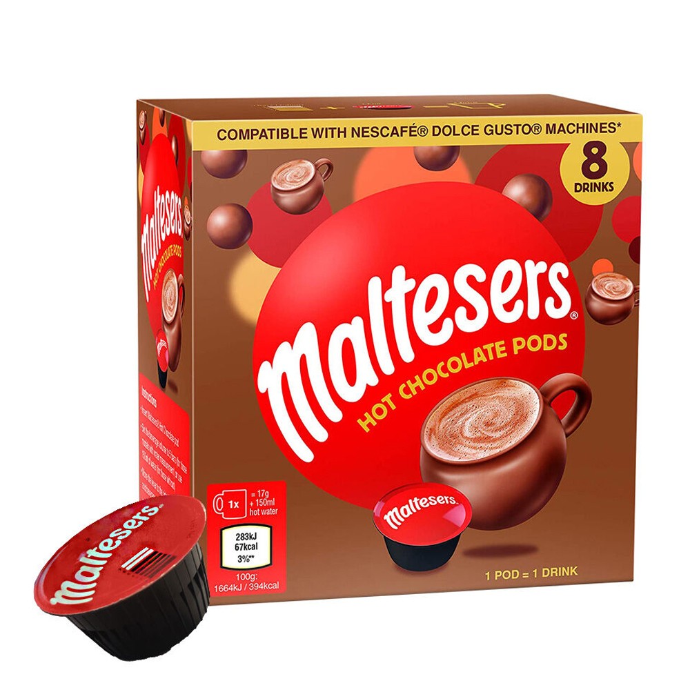 Chocolate Caliente en Cápsulas Maltesers 120 g