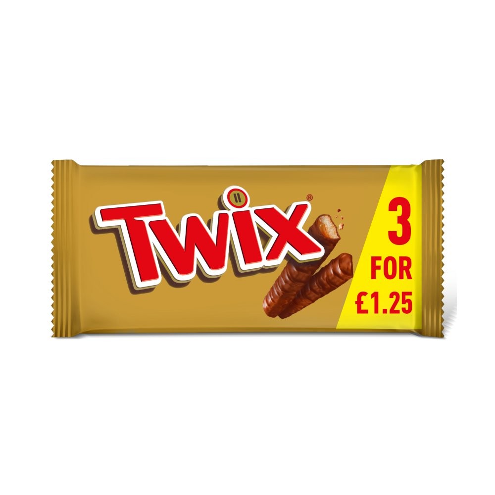 Barritas de Chocolate Twix 120 g