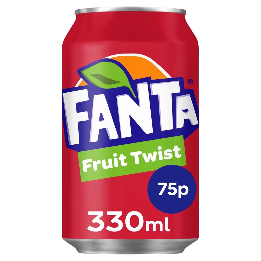 Bebida Fruit Twist Lata Fanta 330 ml