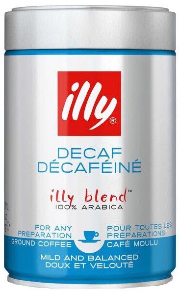 Café Descafeinado Molido Illy 250 g