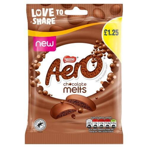 Chocolate Aero Melts Nestle 80 g