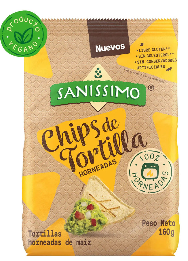 Chips de Tortilla Original Sanissimo 160 g