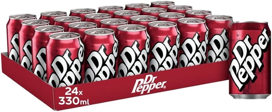 Bebida Lata Dr. Pepper 24 un x 330 ml