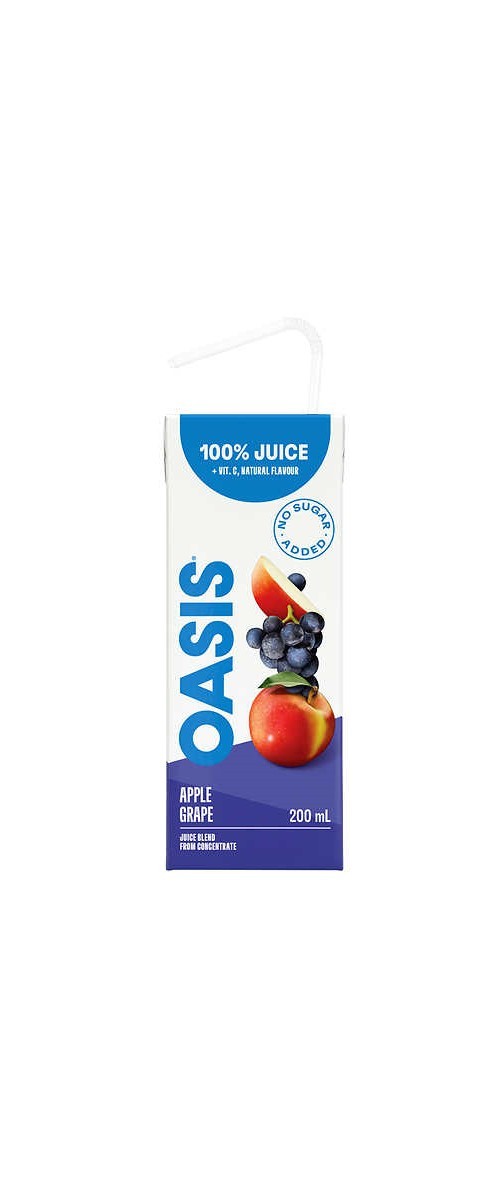 Jugo Manzana Uva Oasis 200 ml