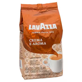 Café Crema e Aroma Grano Entero Lavazza 1 kg