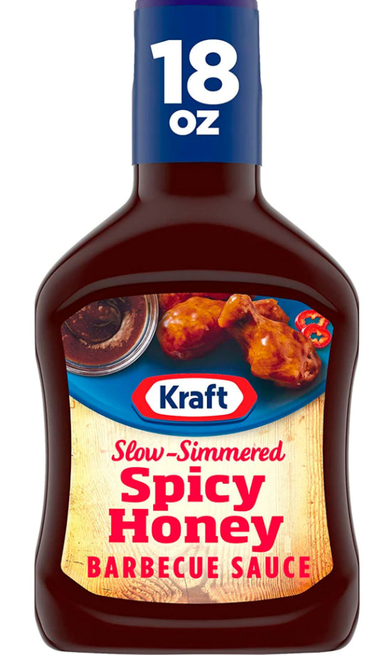 Salsa BBQ Spicy Honey Kraft 496 g