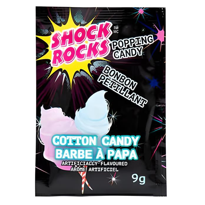 Caramelos Popping Cotton Candy Shock Rocks 9 g