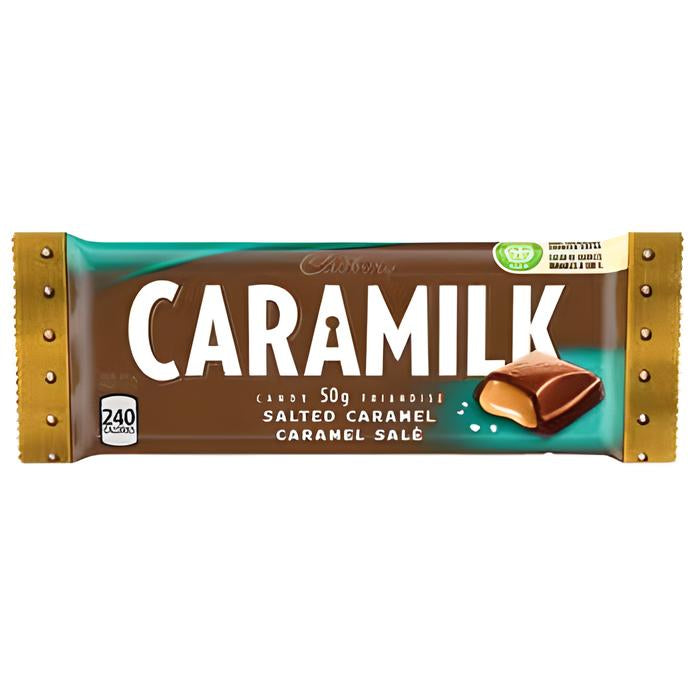 Chocolates Caramilk Salted Caramel Cadbury 50 g