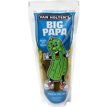 Pepinillos Big Papa Dill Van Holten's 255 g