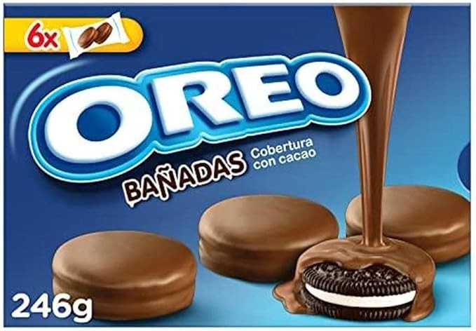 Galletas Bañadas en Chocolate Oreo 246 g