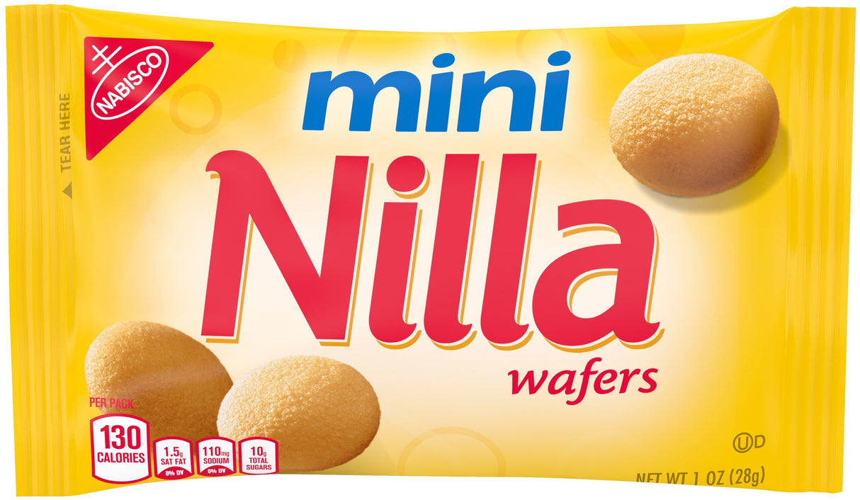 Galletas Oblea Vainilla Nilla Mini Nabisco 28 g