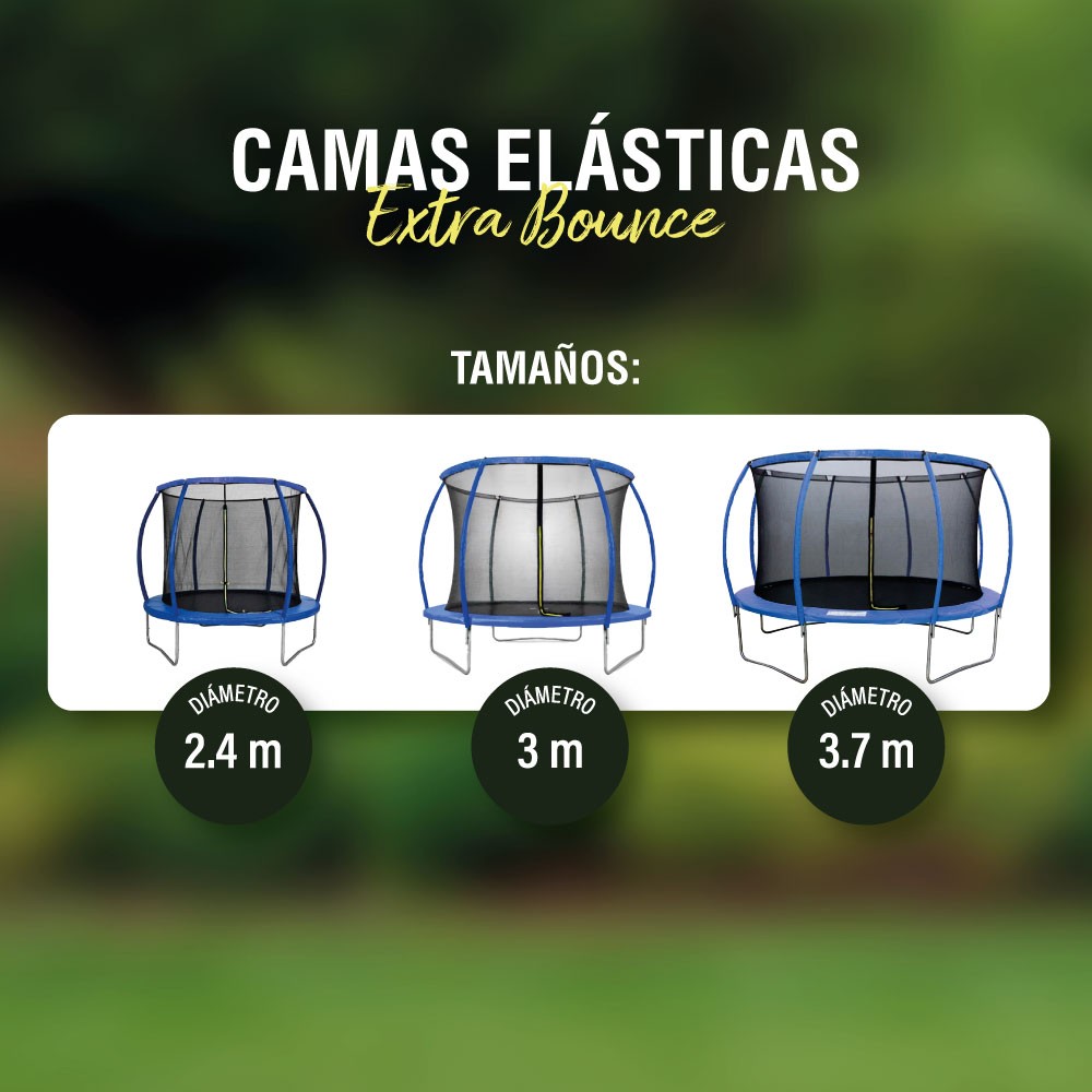 Cama Elástica 3 m Azul Extra Bounce 1 un