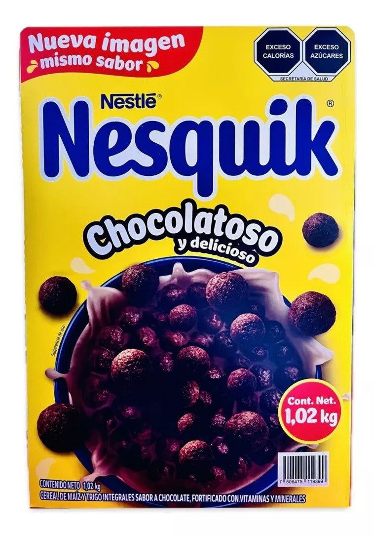 Cereal Nesquik Chocolate Nestle 1.02 kg