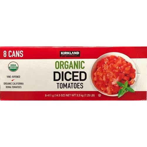 Tomate en Cubos Kirkland 8 un x 411 g