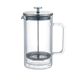 Cafetera Prensa Francesa Double Wall Glass 1 L Aramoro 1 un