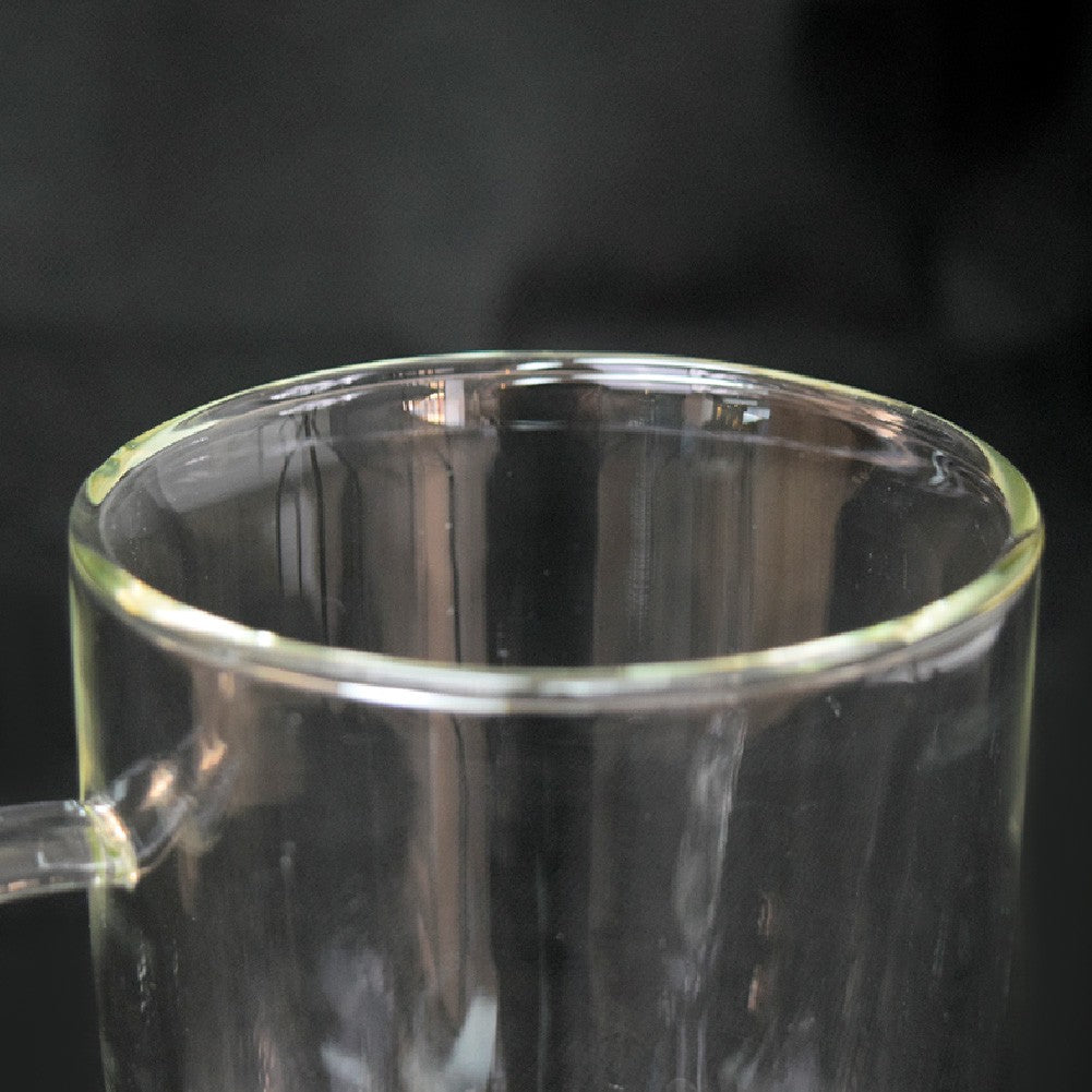 Taza Double Wall Glass 450 ml Aramoro 2 un