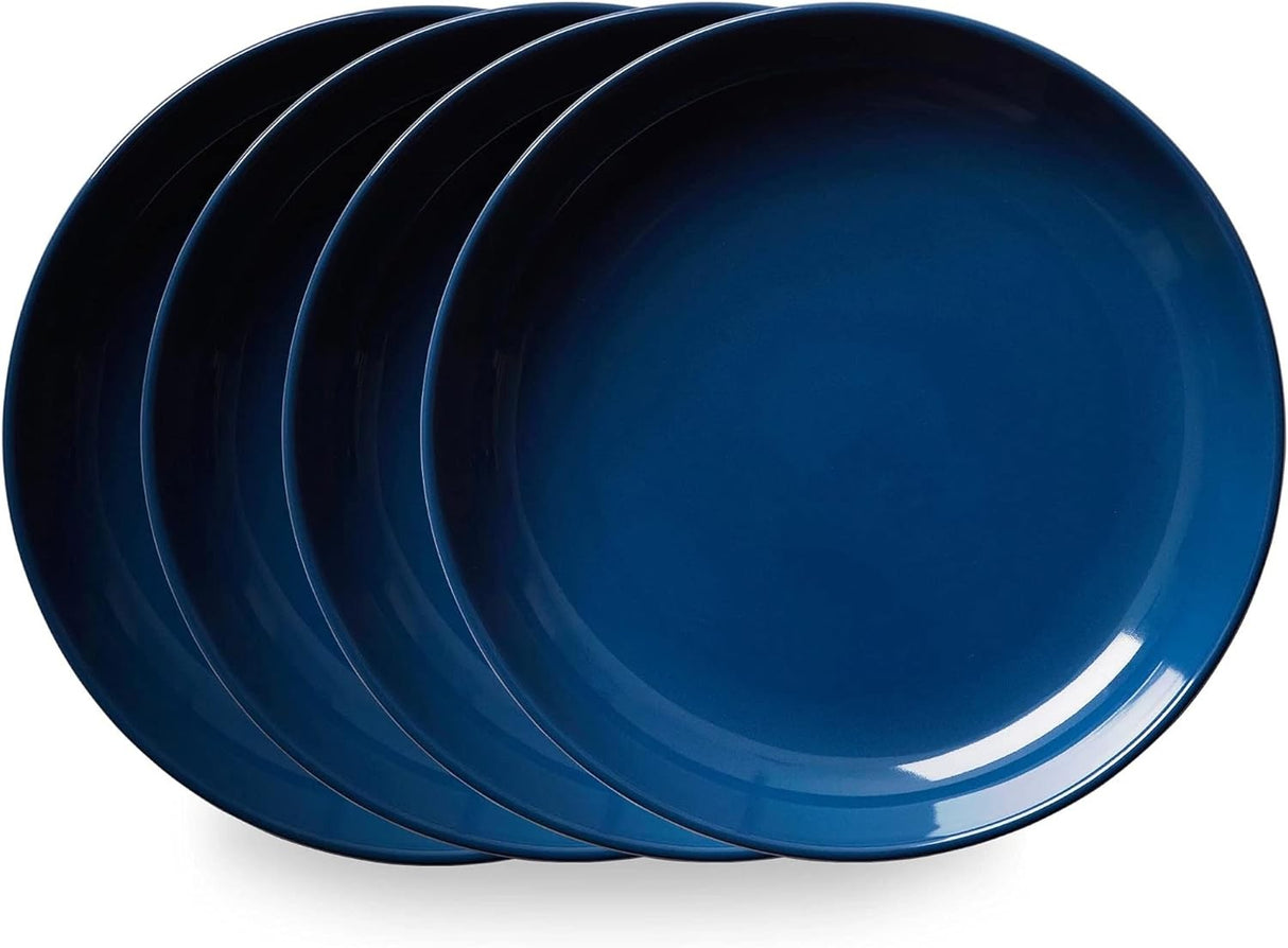 Set 4 Platos Hondos Cerámica Gres Navy Corelle 1 un