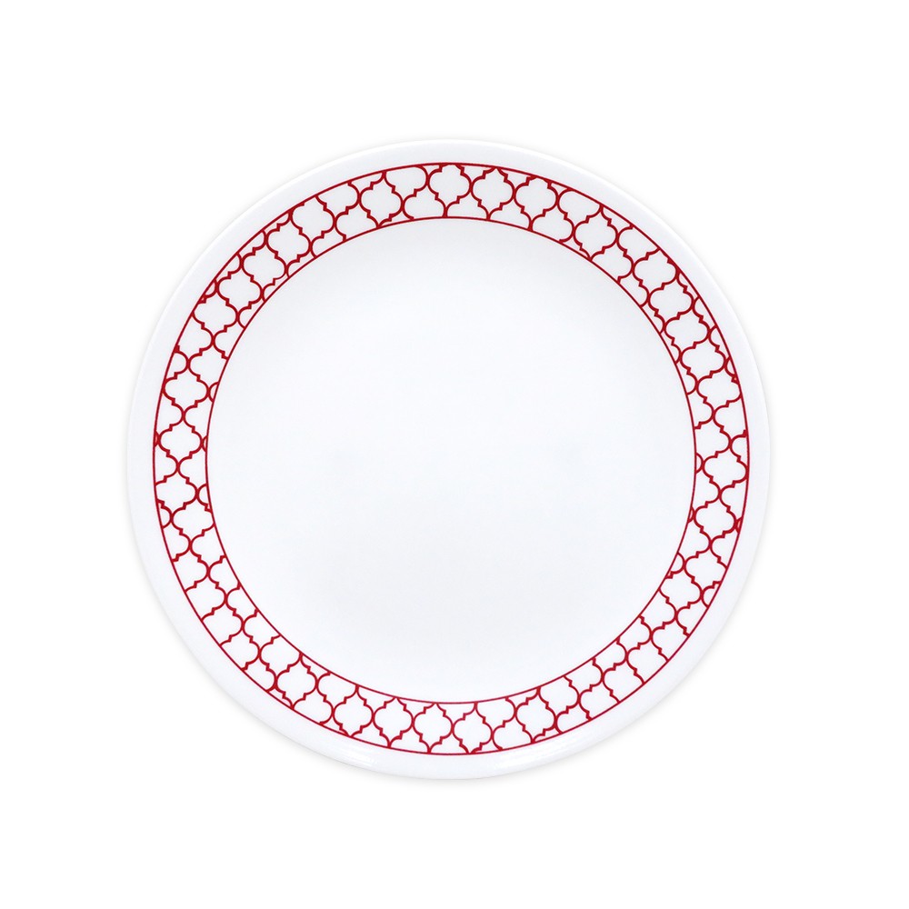 Set 4 Platos Ensalada Vitrelle Crimson Corelle