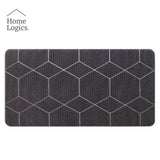 Alfombra Anti Fatiga Black White 19mm Home Logics 1 un