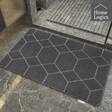 Alfombra Anti Fatiga Black White 19mm Home Logics 1 un