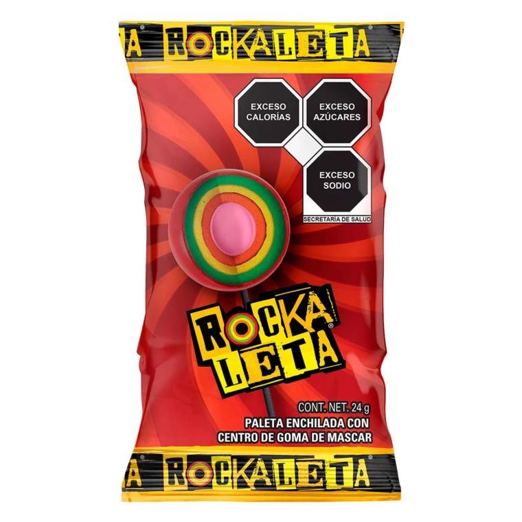 Chupetes Rockaleta 24 g