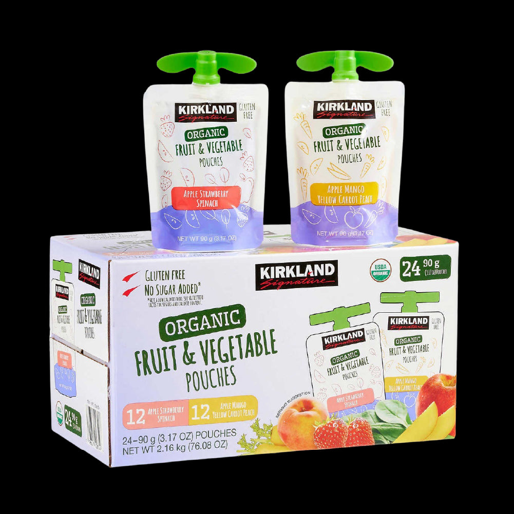 Compotas Frutas y Verduras Variedades Kirkland 24 un x 90 g