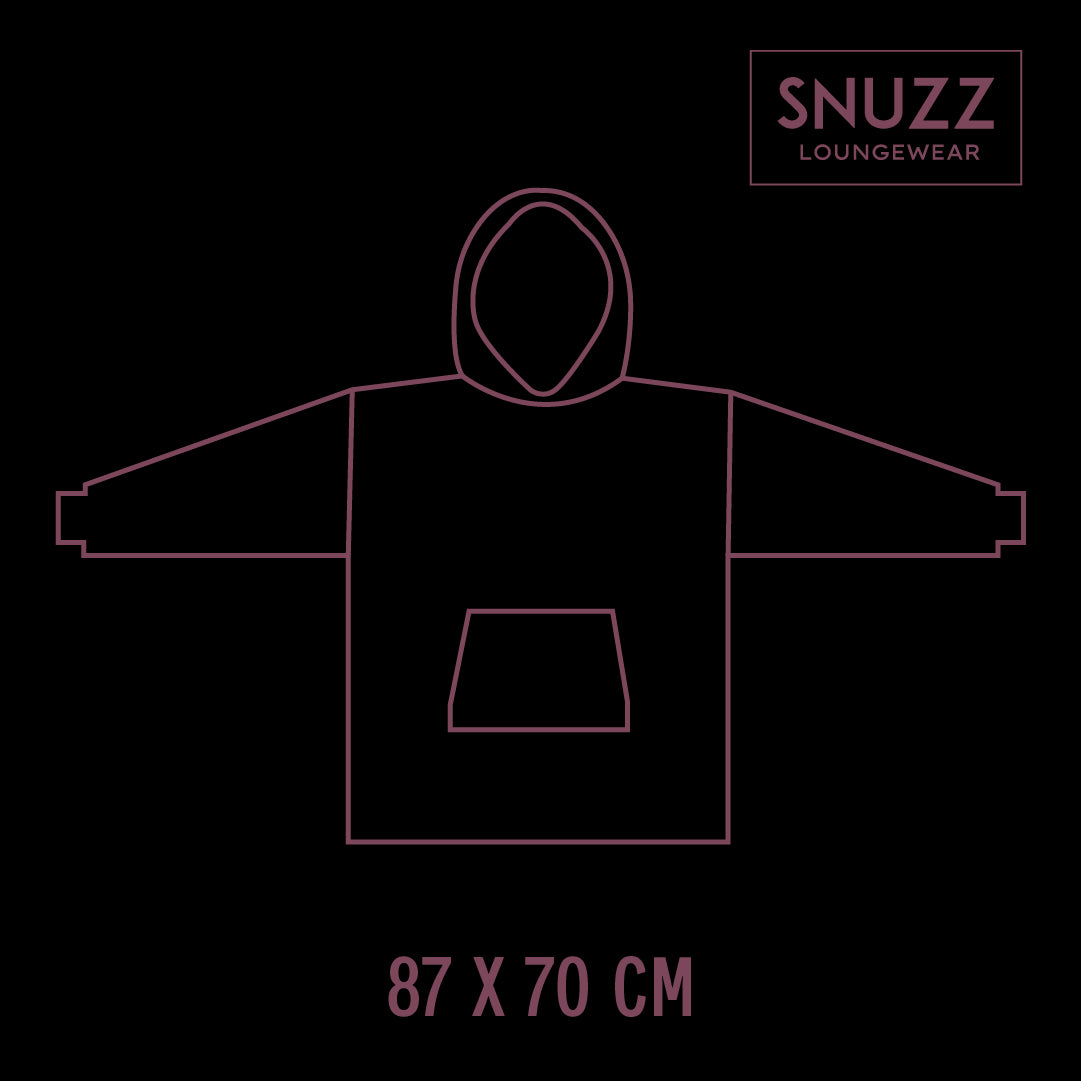 Polerón Capucha Sherpa Rosado Snuzz 1 un