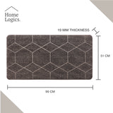 Alfombra Anti Fatiga Brown 19mm Home Logics 1 un