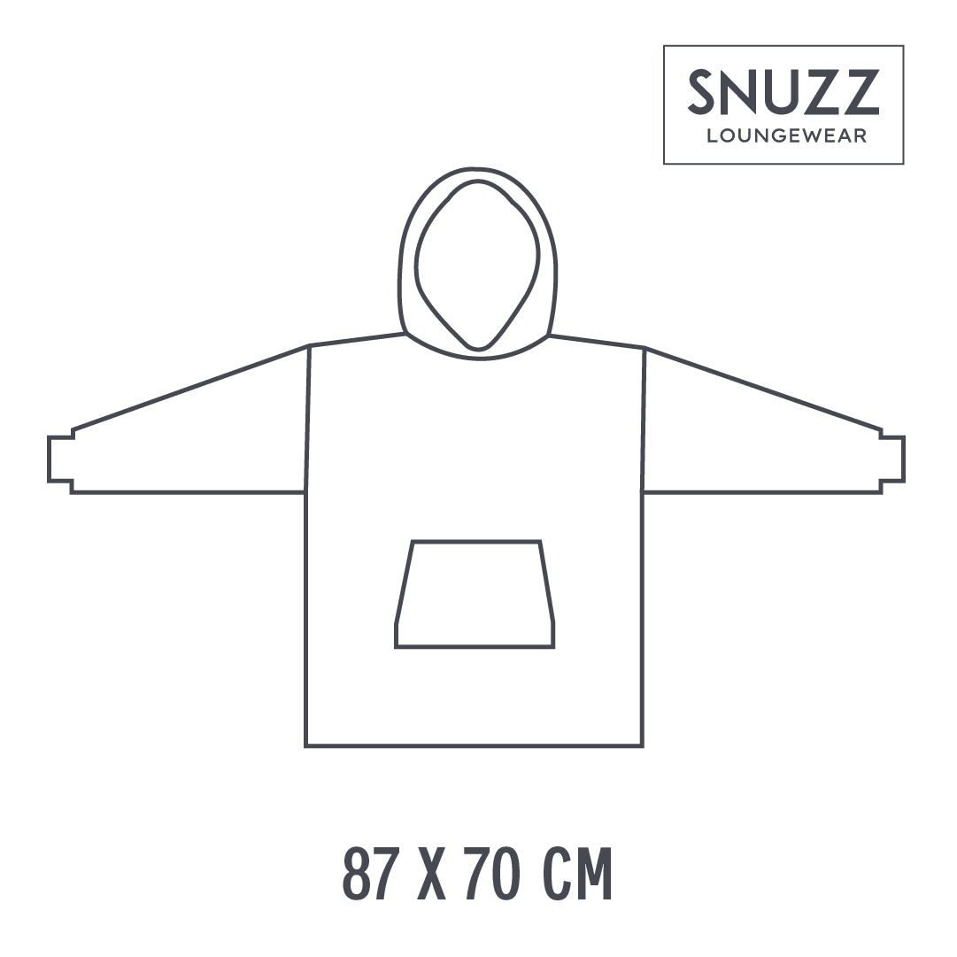 Polerón Capucha Sherpa Gris Snuzz 1 un