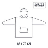 Polerón Capucha Sherpa Gris Snuzz 1 un