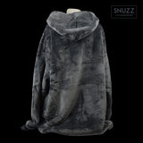 Polerón Capucha Sherpa Gris Snuzz 1 un