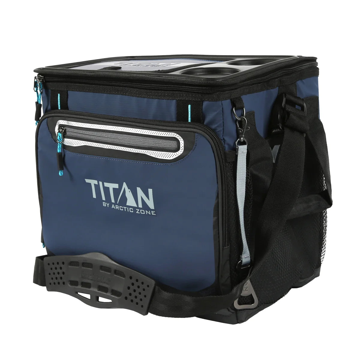 Bolso Térmico Expandible Cooler Azul Titan