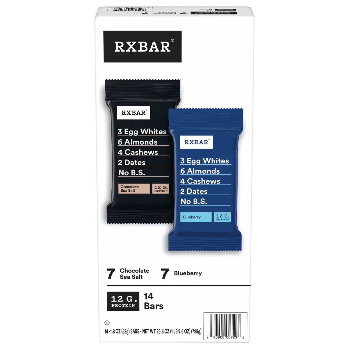 Barritas de Proteína Variedades RXBAR 14 un x 52 g