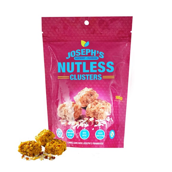 Bocados de Dátiles Frambuesa Joseph's Nutless Clusters 160 g