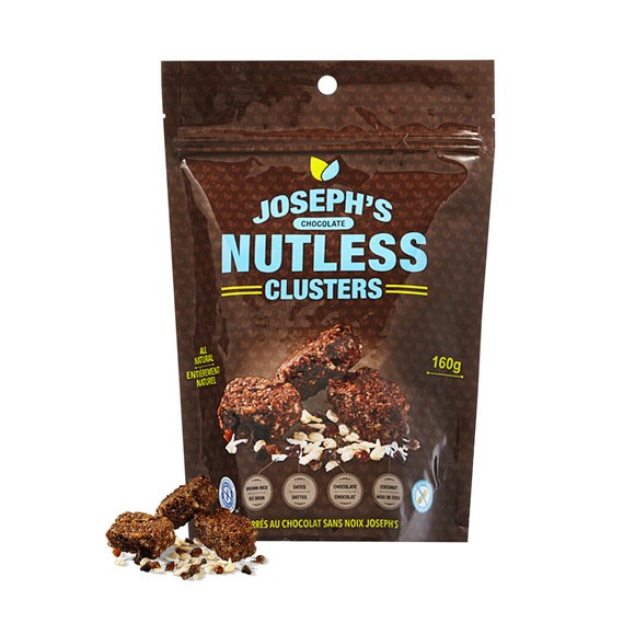 Bocados de Dátiles Chocolate Joseph's Nutless Clusters 160 g