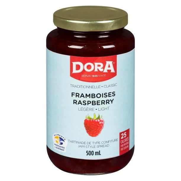 Mermelada Frambuesa Light Piedmont Dora 500 ml