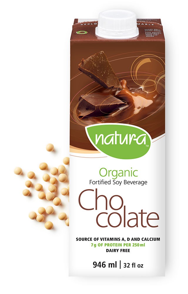 Bebida Vegetal de Soya Chocolate Natura 946 ml