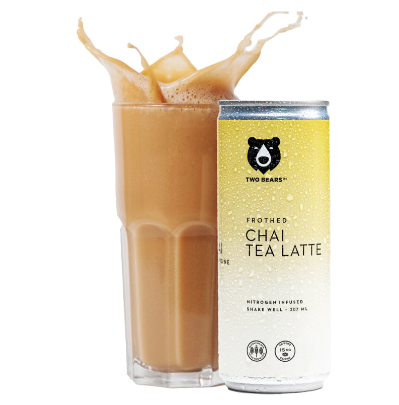 Té Frothed Chai Latte Two Bears 207 ml