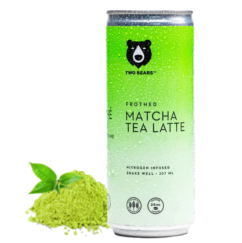 Té Frothed Matcha Latte Two Bears 207 ml