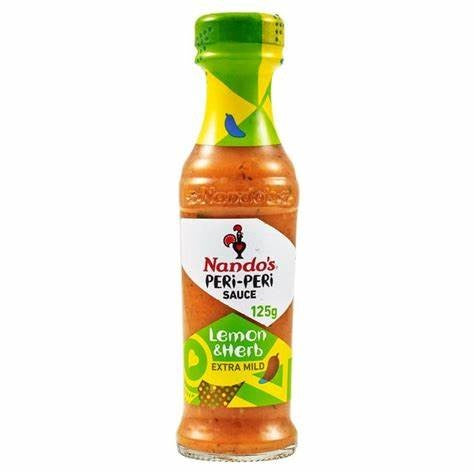 Salsa Peri Peri Limón Hierbas Nando's 125 ml