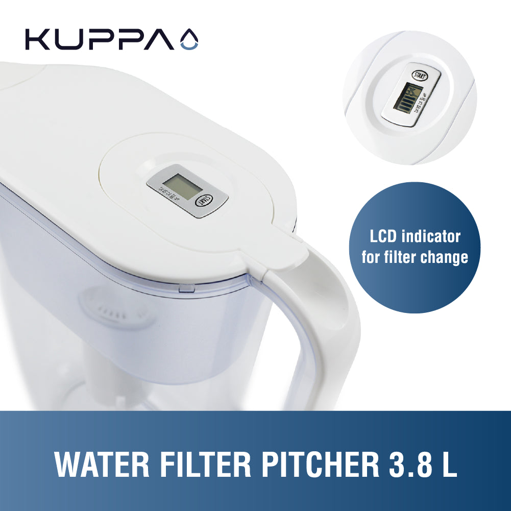 Jarro Agua 3.8 L Kuppa 1 un